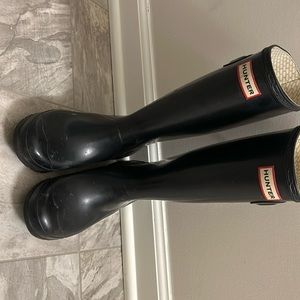 Girls hunter rain boots